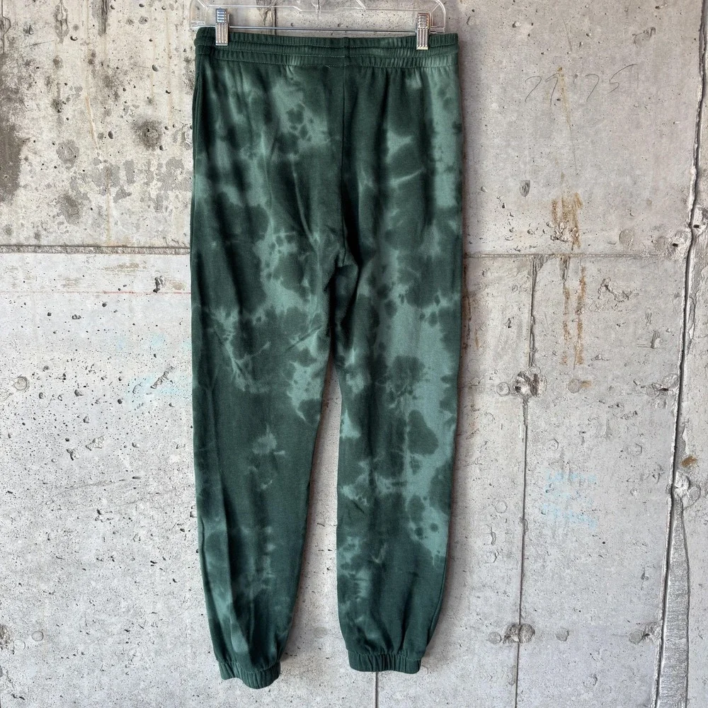 Keith Haring‎ Sweatpants Mens Small Green Graphic Art Logo Fleece Joggers